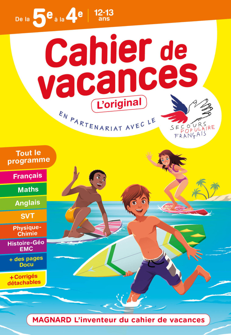 CAHIER DE VACANCES 5E VERS 4E 2021 - MOKRANI/PICCHIOTTINO - MAGNARD