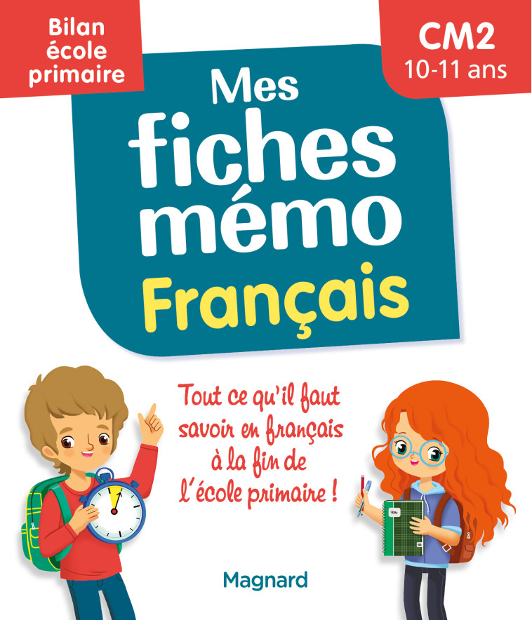 MES FICHES MEMO FRANCAIS CM1-CM2 - WALTER/CEARD/VINCENT - MAGNARD