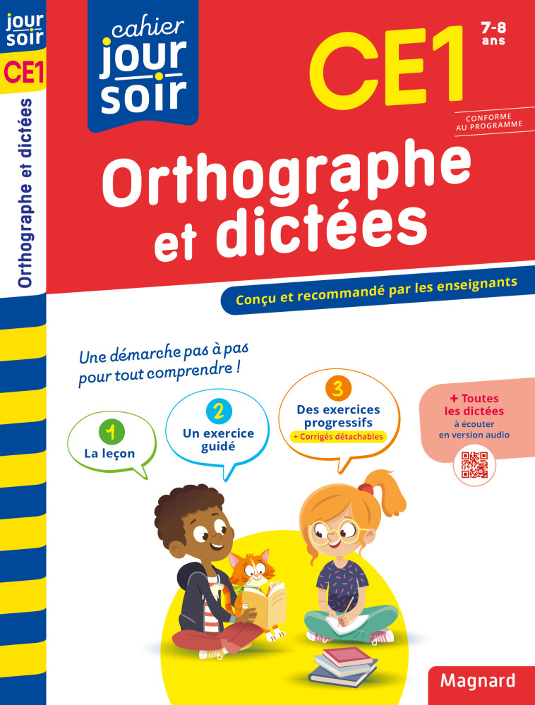 ORTHOGRAPHE ET DICTEES CE1 ED 2023 - SEMENADISSE BERNARD - MAGNARD