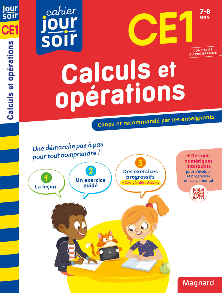 CALCULS ET OPERATIONS CE1 ED 2021 - SEMENADISSE BERNARD - MAGNARD