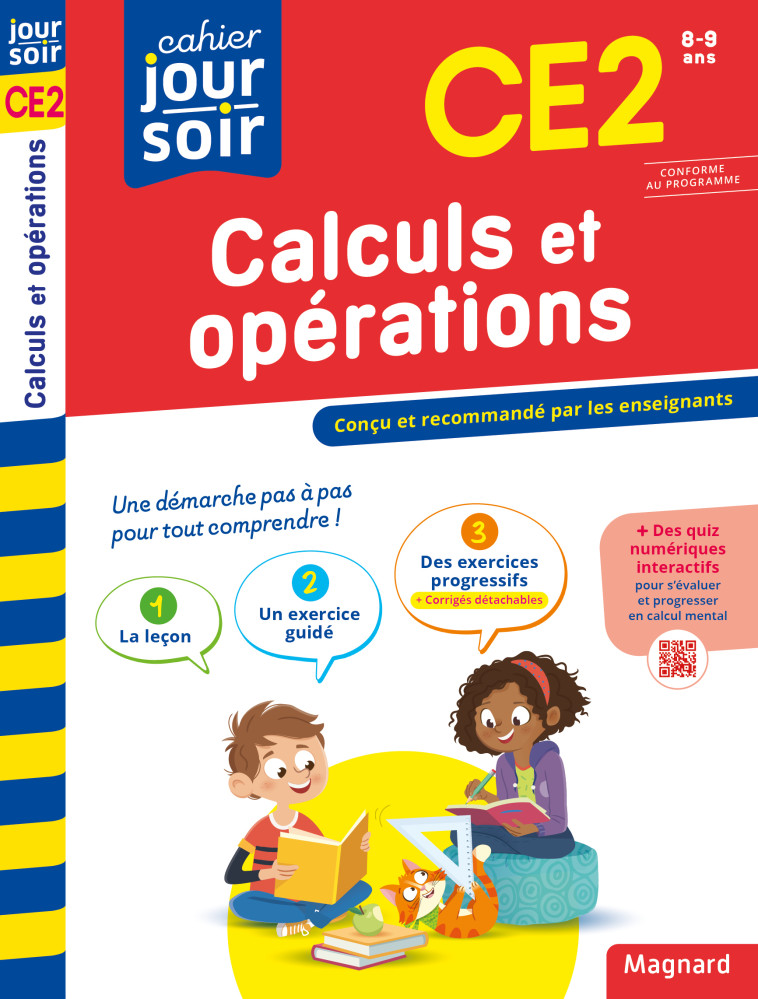 CALCULS ET OPERATIONS CE2 ED 2023 - SEMENADISSE BERNARD - MAGNARD