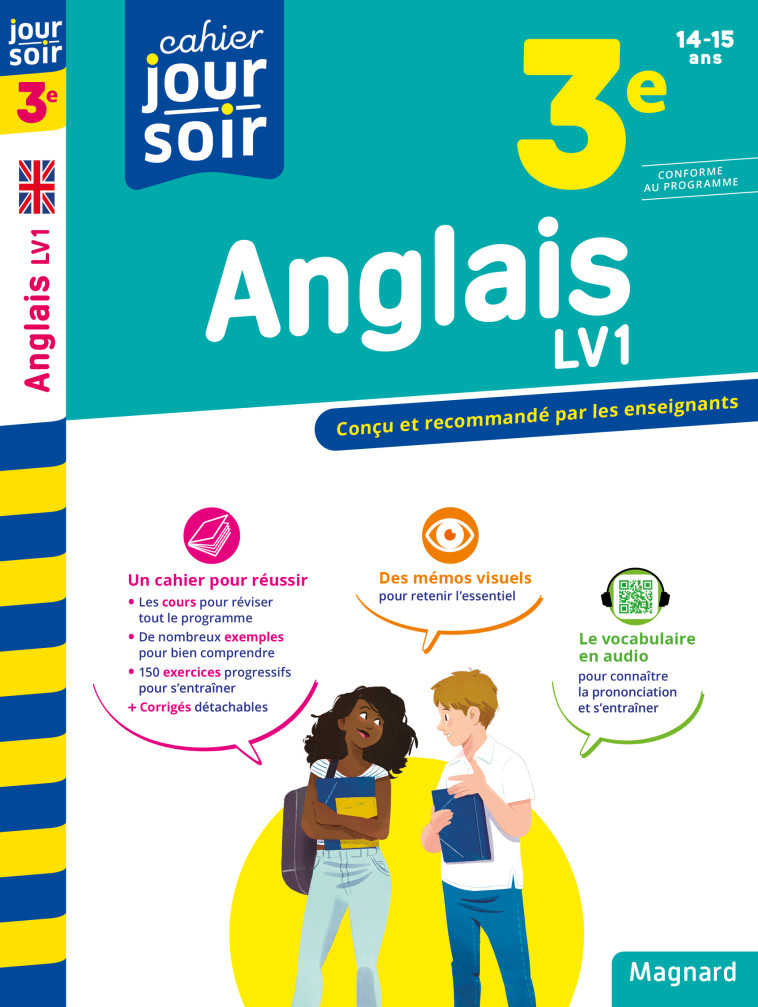 ANGLAIS 3E LV1 ED 2023 - DE VANNOISE/CUREAU - MAGNARD