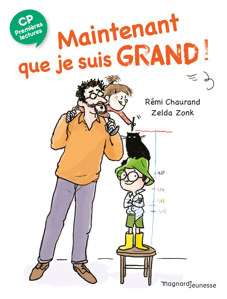 MAINTENANT QUE JE SUIS GRAND ! 6 ANS - CHAURAND/ZONK - MAGNARD