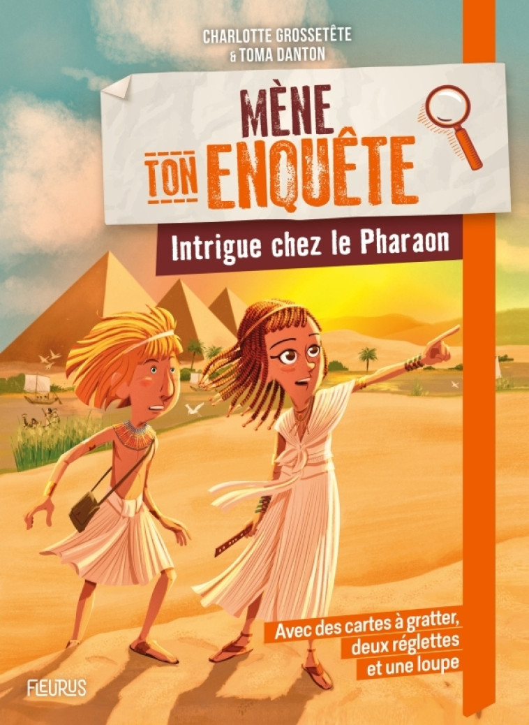 MENE TON ENQUETE - INTRIGUE CHEZ LE PHARAON - GROSSETETE/DANTON - FLEURUS