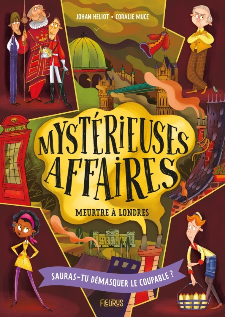 MYSTERIEUSES AFFAIRES T01 MEURTRES A LONDRES - HELIOT/MUCE - FLEURUS