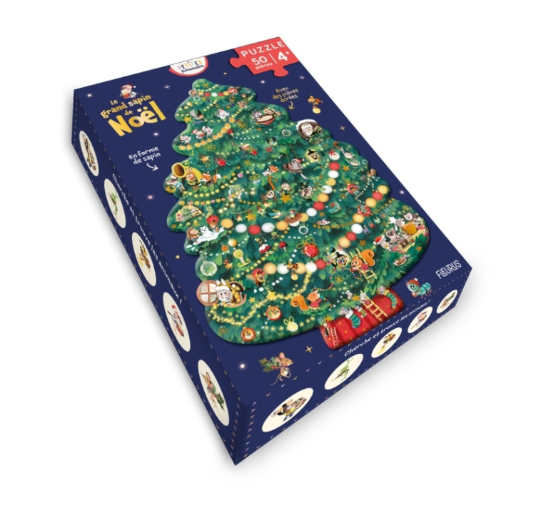 PUZZLE LE GRAND SAPIN DE NOEL (50 PIECES) - LAMBERT - FLEURUS