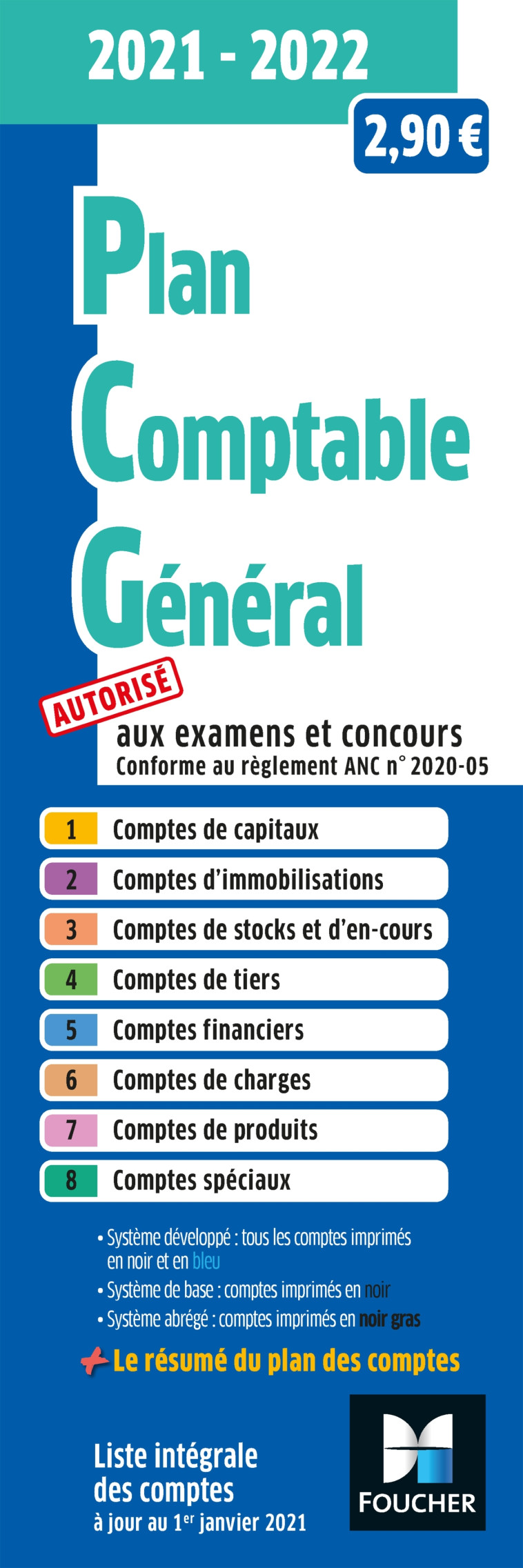 PLAN COMPTABLE GENERAL 2021-2022 - PAUGAM SEBASTIEN - FOUCHER