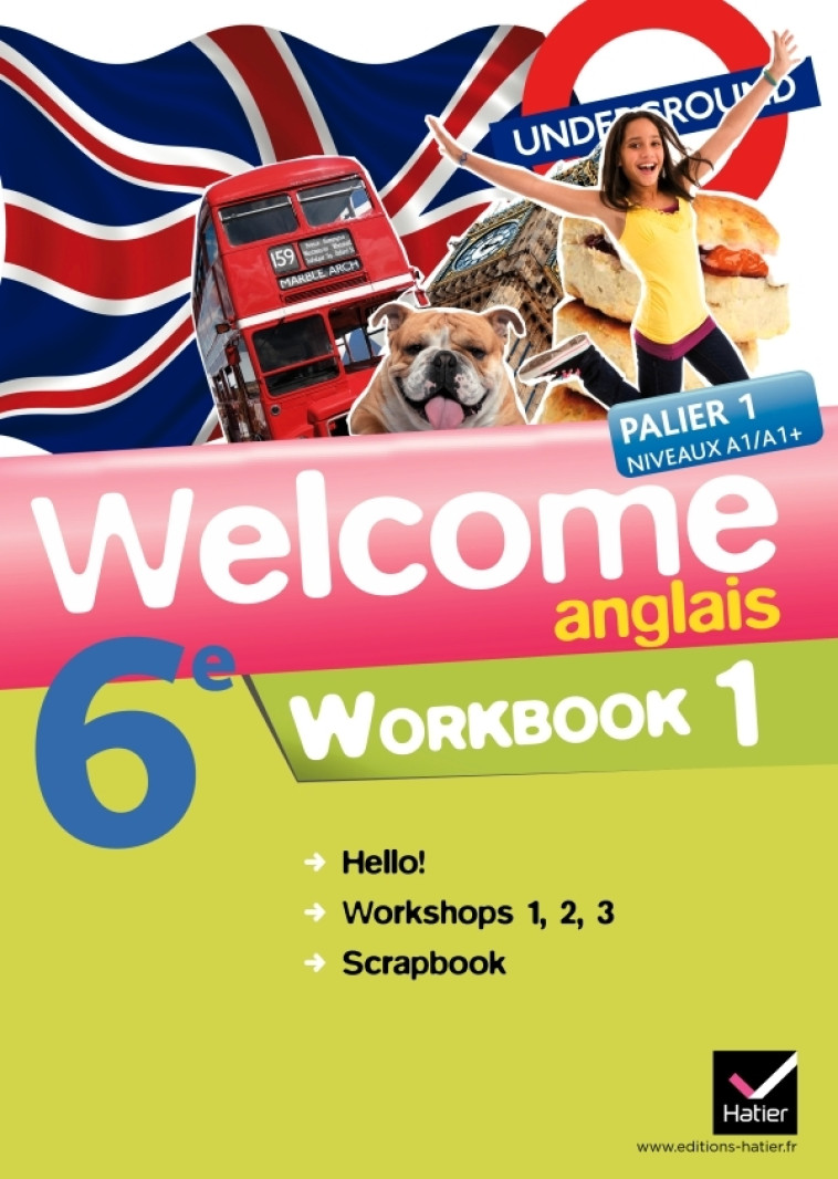 WELCOME 6E WORKBOOK (EN 2 VOLUMES) - HOLLINKA-ROUSSELLE - HATIER