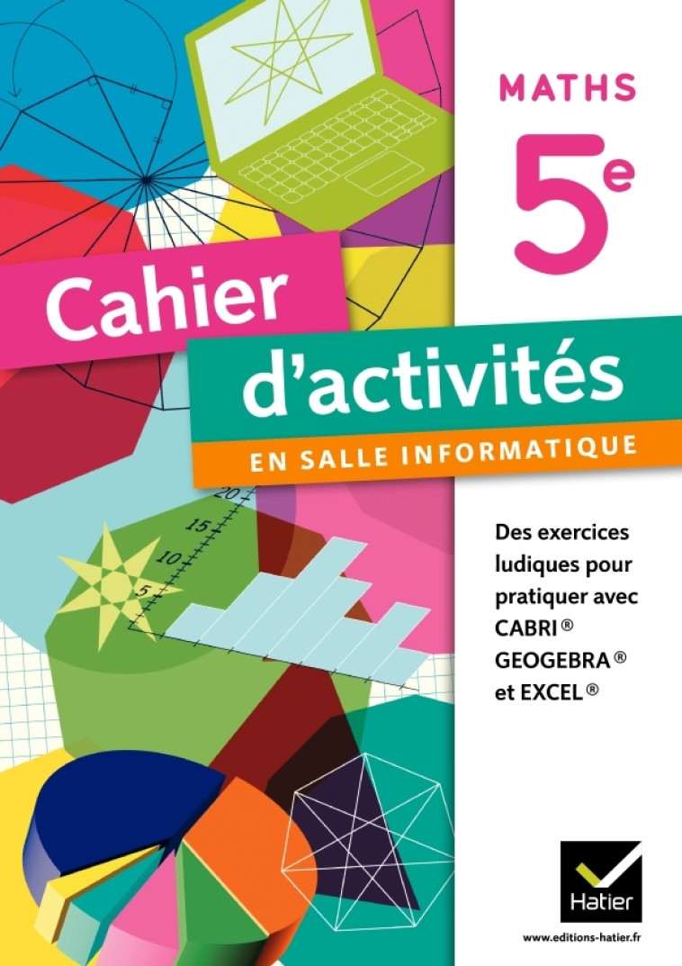 CAHIER D'ACTIVITES EN SALLE INFORMATIQUE MA THEMATIQUES 5E ED. 2011 - HENRION CATHERINE - HATIER