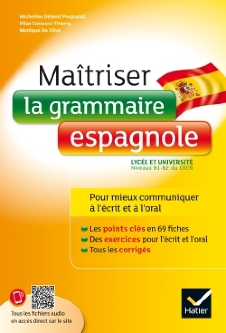 MAITRISER LA GRAMMAIRE ESPAGNOLE - CARRASCO THIERRY - HATIER