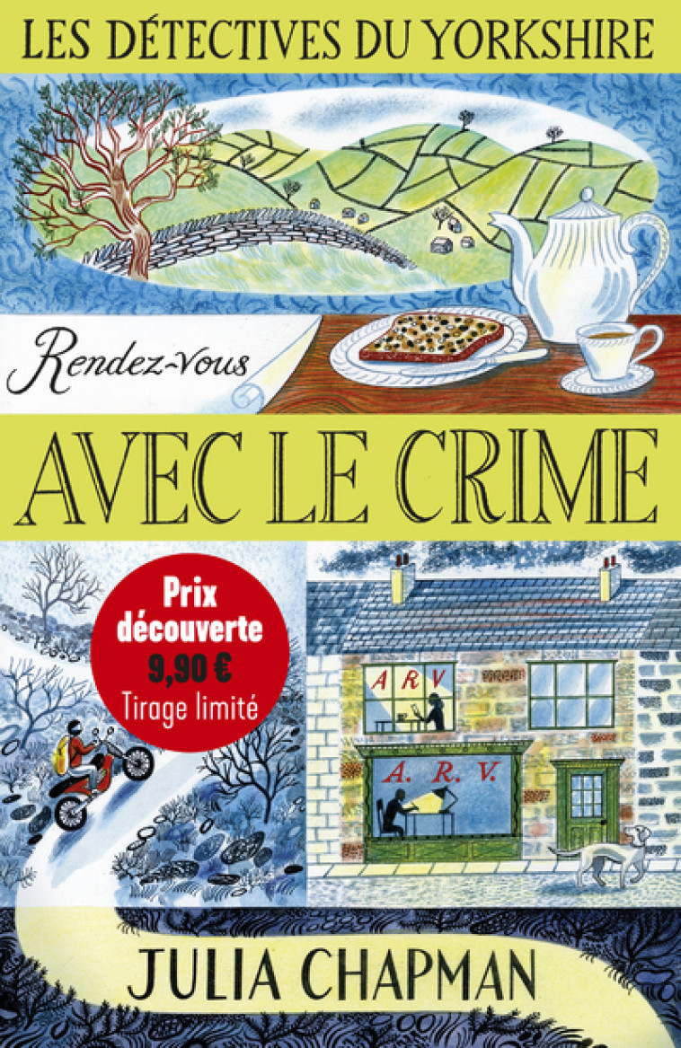 LES DETECTIVES DU YORKSHIRE - T01 - RENDEZ -VOUS AVEC LE CRIME - CHAPMAN JULIA - ROBERT LAFFONT