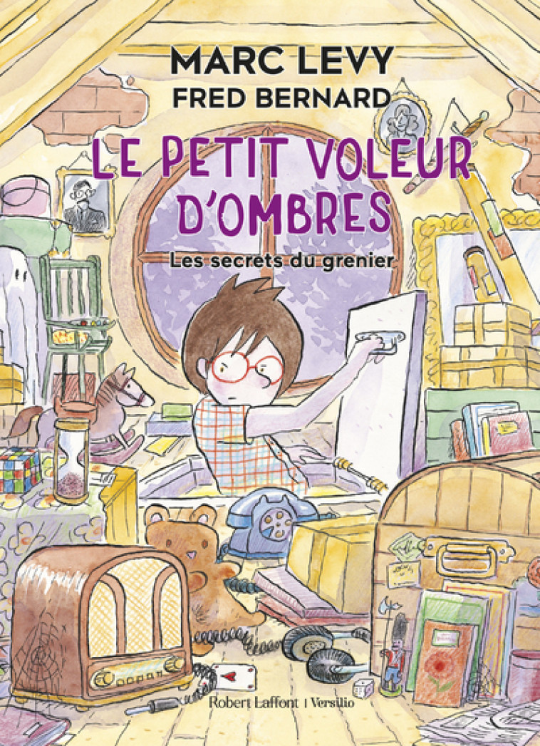 LE PETIT VOLEUR D'OMBRES T04 LES SECRETS DU GRENIER EDITION DE LUXE - LEVY/BERNARD - R LAFF VERSILIO