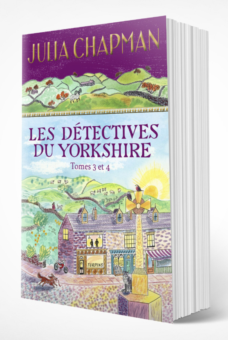 LES DETECTIVES DU YORKSHIRE - EDITION COLLECTOR - TOMES 3 & 4 - CHAPMAN JULIA - ROBERT LAFFONT