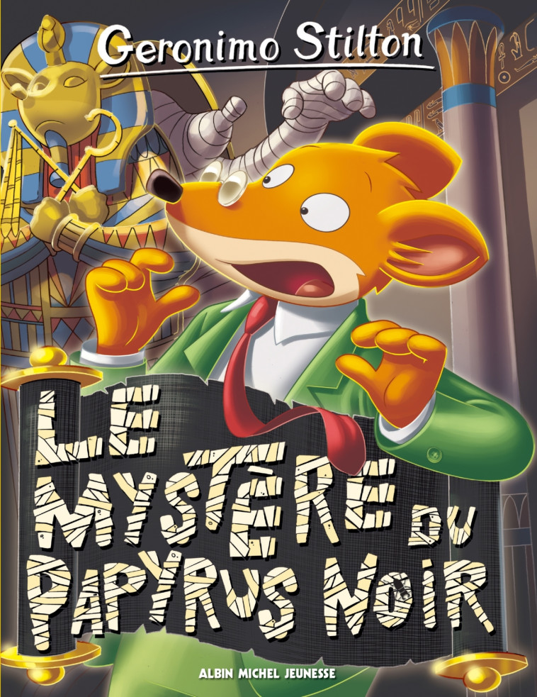 LE MYSTERE DU PAPYRUS NOIR N  86 - STILTON GERONIMO - ALBIN MICHEL