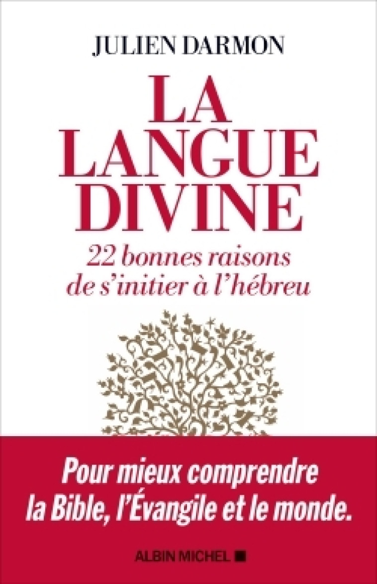 LA LANGUE DIVINE - 22 BONNES RAISONS DE S'I NITIER A L'HEBREU - DARMON JULIEN - ALBIN MICHEL