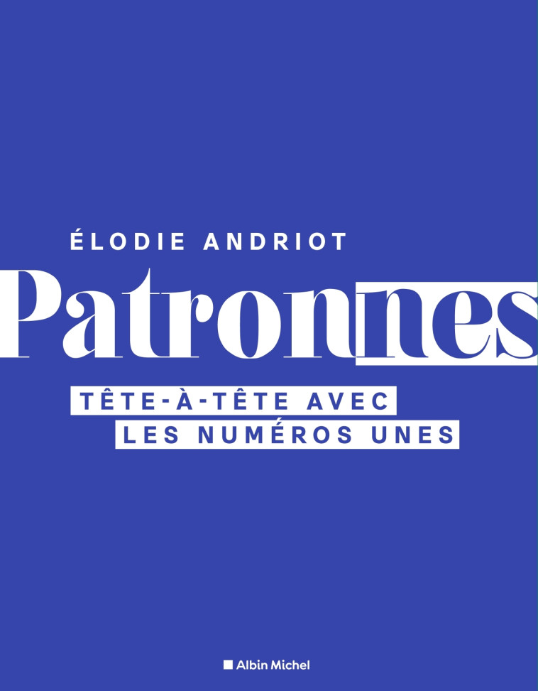 PATRONNES - TETE-A-TETE AVEC LES NUMEROS UNE - ANDRIOT ELODIE - ALBIN MICHEL