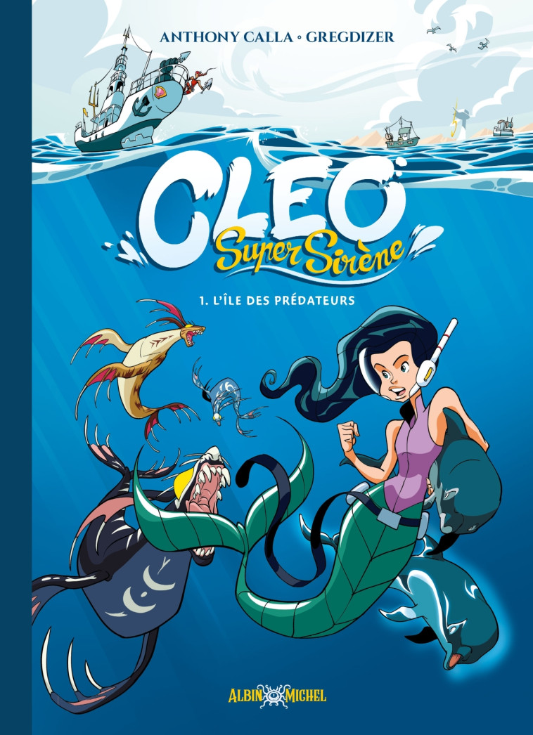 CLEO T01 L'ILE DES PREDATEURS - CALLA/GREGDIZER - ALBIN MICHEL