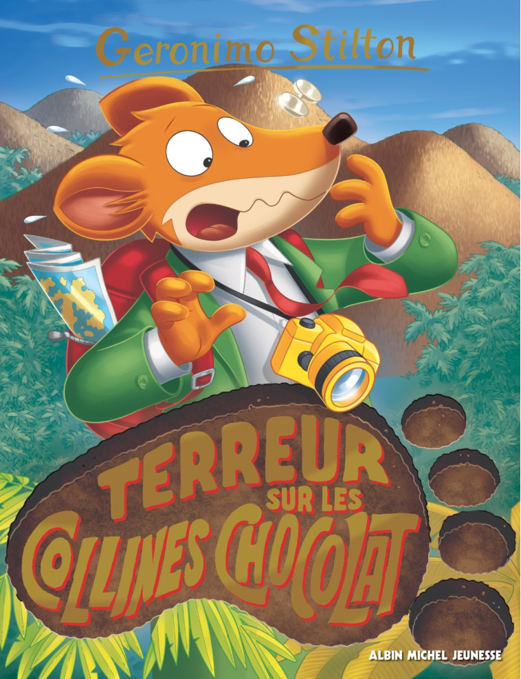 TERREUR SUR LES COLLINES CHOCOLAT T100 - STILTON GERONIMO - ALBIN MICHEL