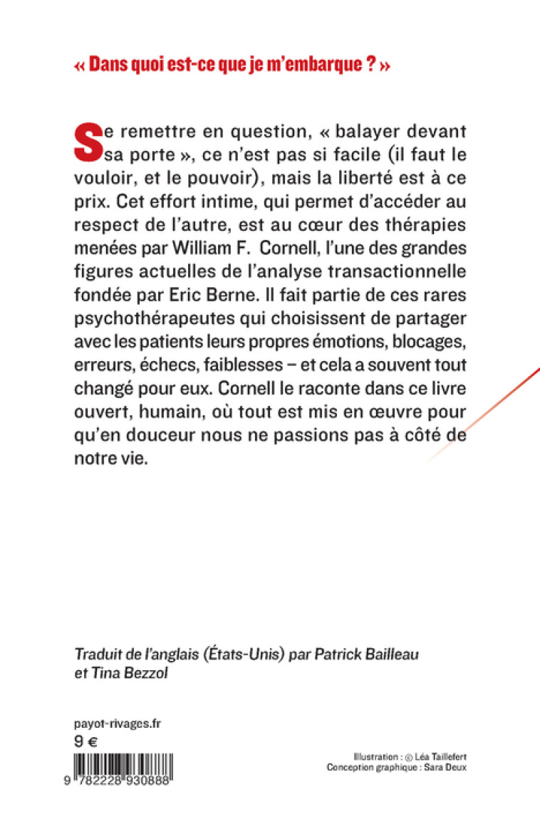 UNE VIE POUR ETRE SOI - CORNELL WILLIAM - PAYOT