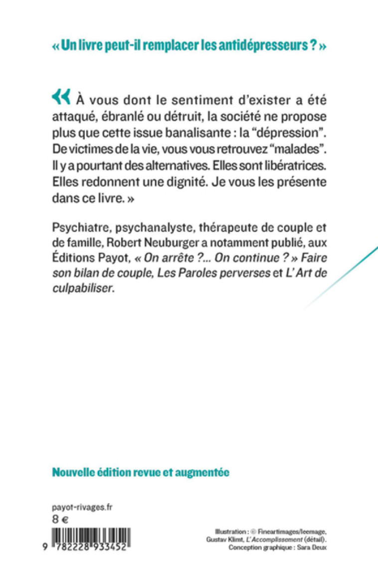 EXISTER - LE PLUS INTIME ET FRAGILE DES SENTIMENTS - NEUBURGER ROBERT - PAYOT