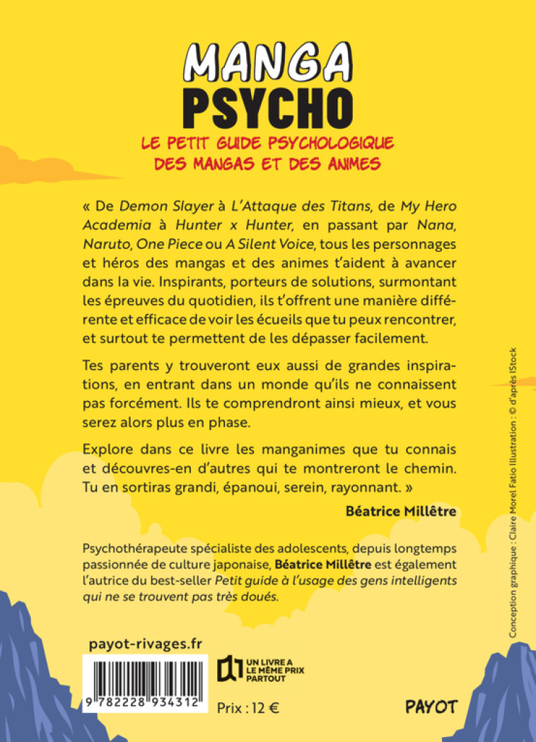 MANGAS PSYCHO - MILLETRE BEATRICE - PAYOT