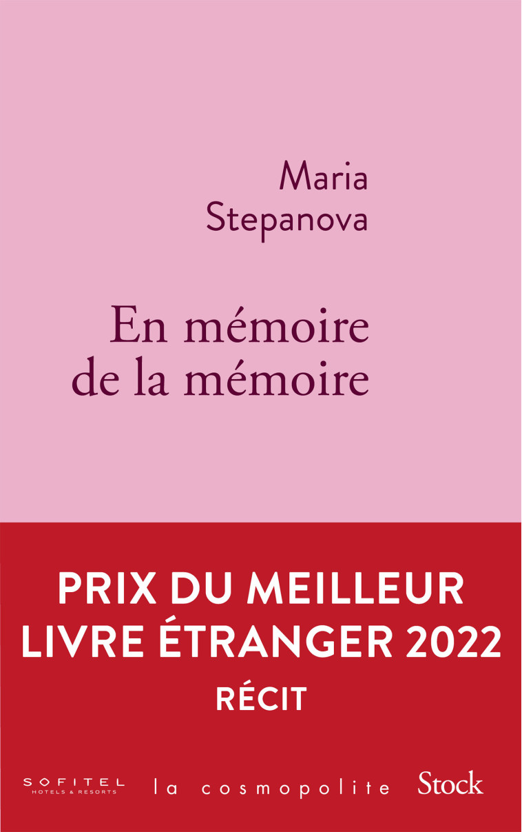 EN MEMOIRE DE LA MEMOIRE - STEPANOVA MARIA - STOCK