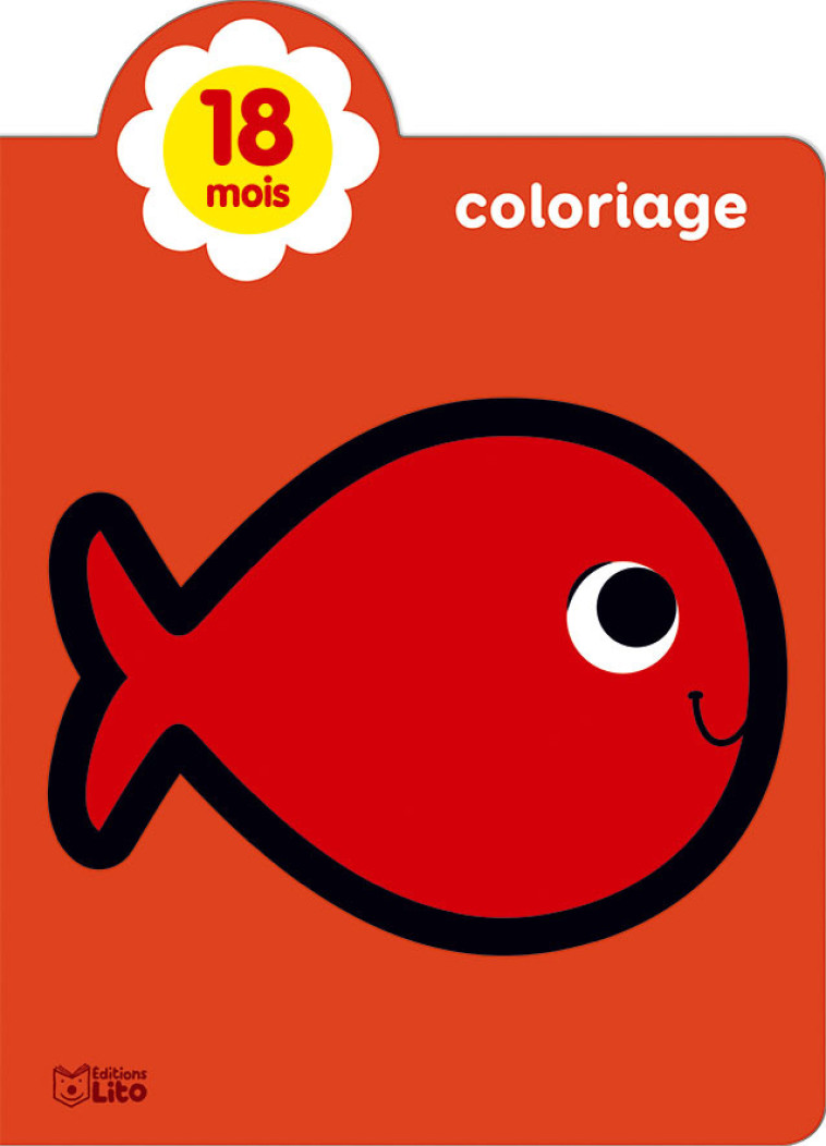 COLORIAGE BRILLANTS POISSON 18 MOIS - LEMERLE CORINNE - LITO