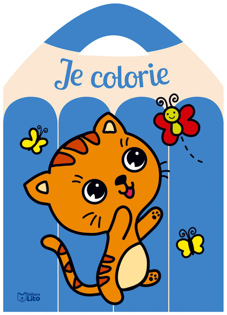 JE COLORIE LE CHAT - XXX - LITO