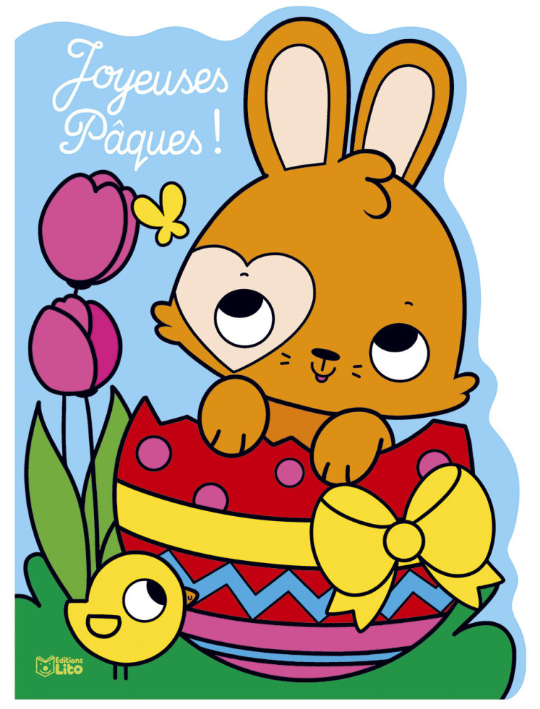 MON TRES GRAND COLORIAGE JOYEUSES PAQUES - XXX - LITO