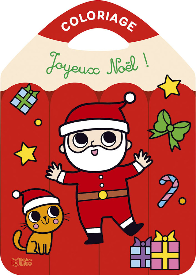 COLORIAGES JOYEUX NOEL - STARON BERENGERE - LITO