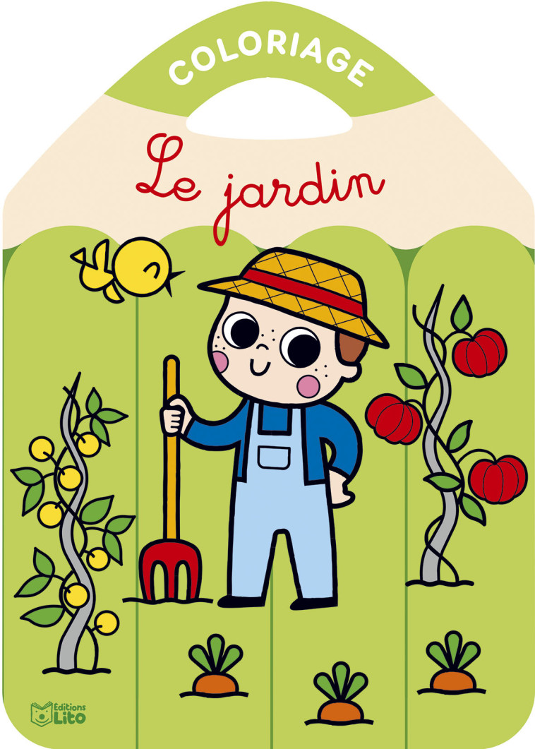 LES CRAYONS DE COULEUR - LE JARDIN - XXX - LITO