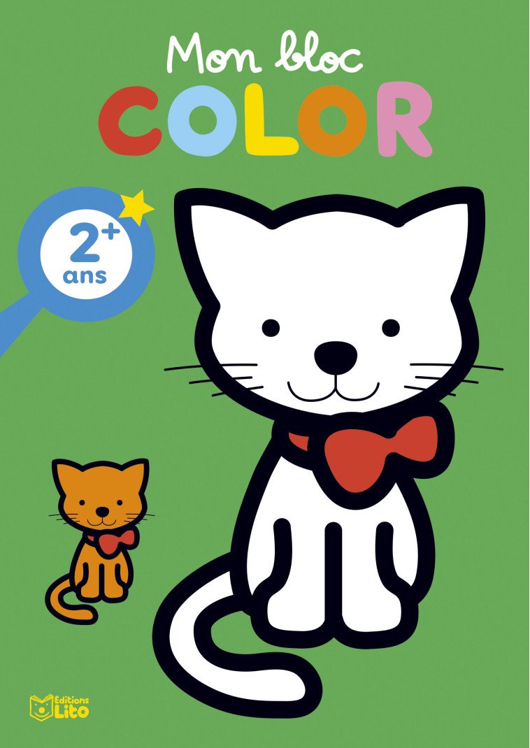 BLOC COLOR LE CHAT 2 ANS - XXX - LITO