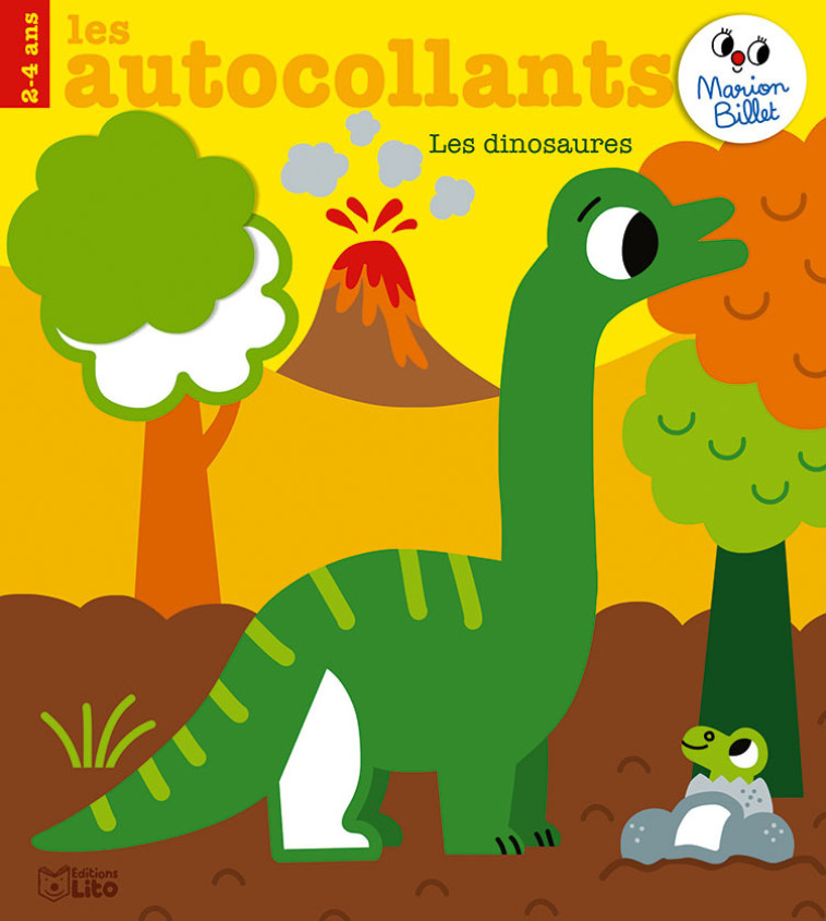 LES DINOSAURES 2-4 ANS - XXX - LITO