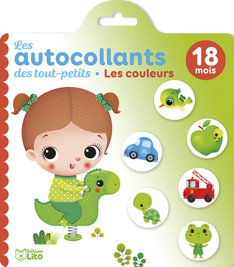 AUTOCOLLANTS  DES TOUT-PETITS LES ENFANTS S' AMUSENT 18 MOIS - GIORDANO - LITO