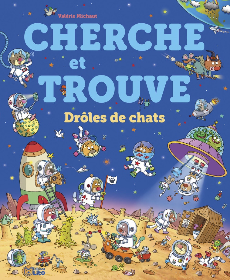 CHERCHE ET TROUVE - DROLES DE CHATS - XXX - LITO