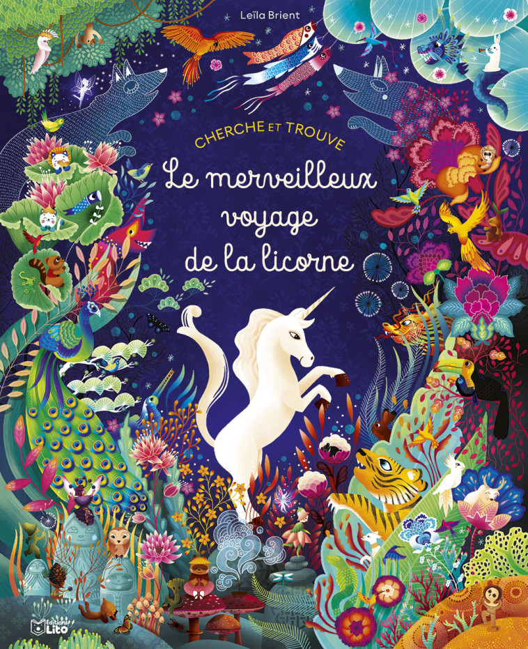 CHERCHE ET TROUVE LE MERVEILLEUX VOYAGE DE LA LICORNE - XXX - LITO