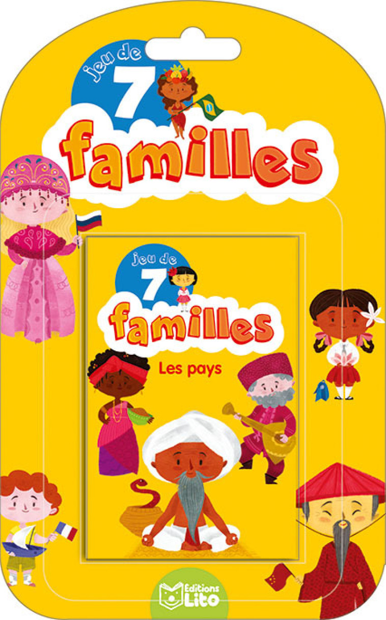 JEUX 7 FAMILLES LES PAYS - XXX - LITO