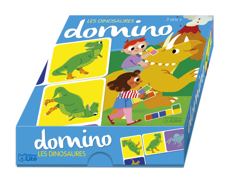 DOMINO - LES DINOSAURES - COSTAMAGNA BEATRICE - LITO