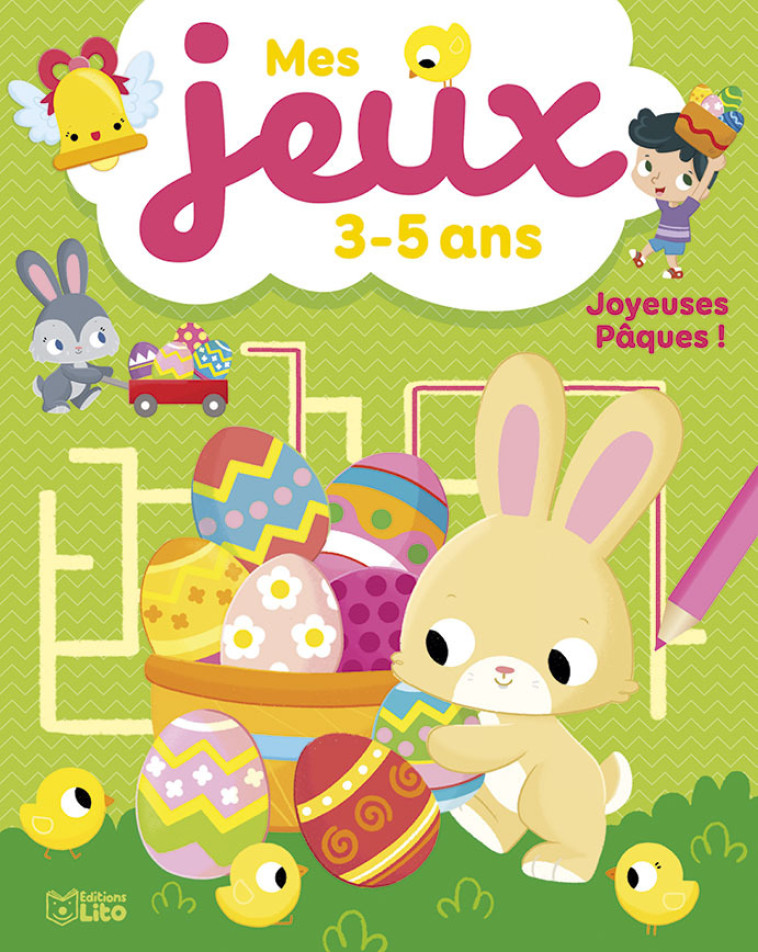 MES JEUX 3-5 ANS JOYEUSES PAQUES - XXX - LITO