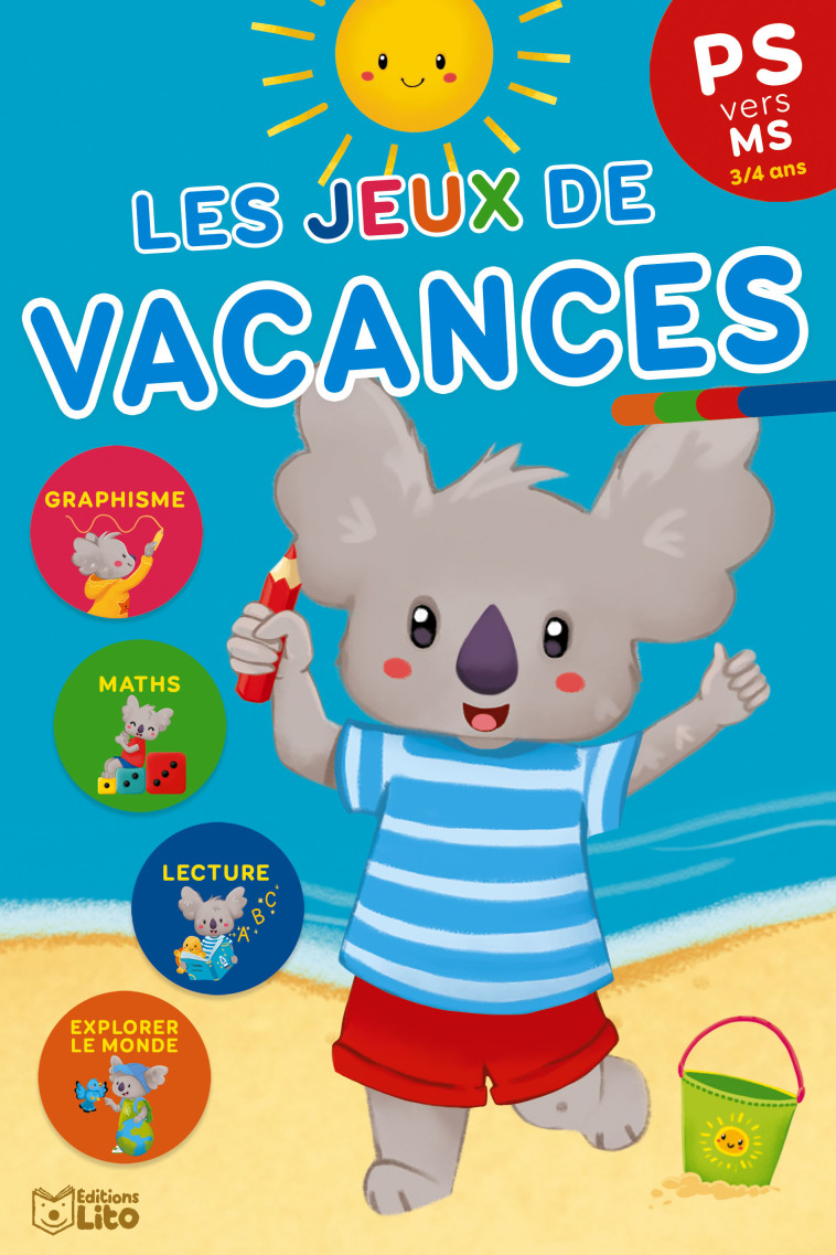 JEUX DE VACANCES PETITE SECTION - XXX - LITO