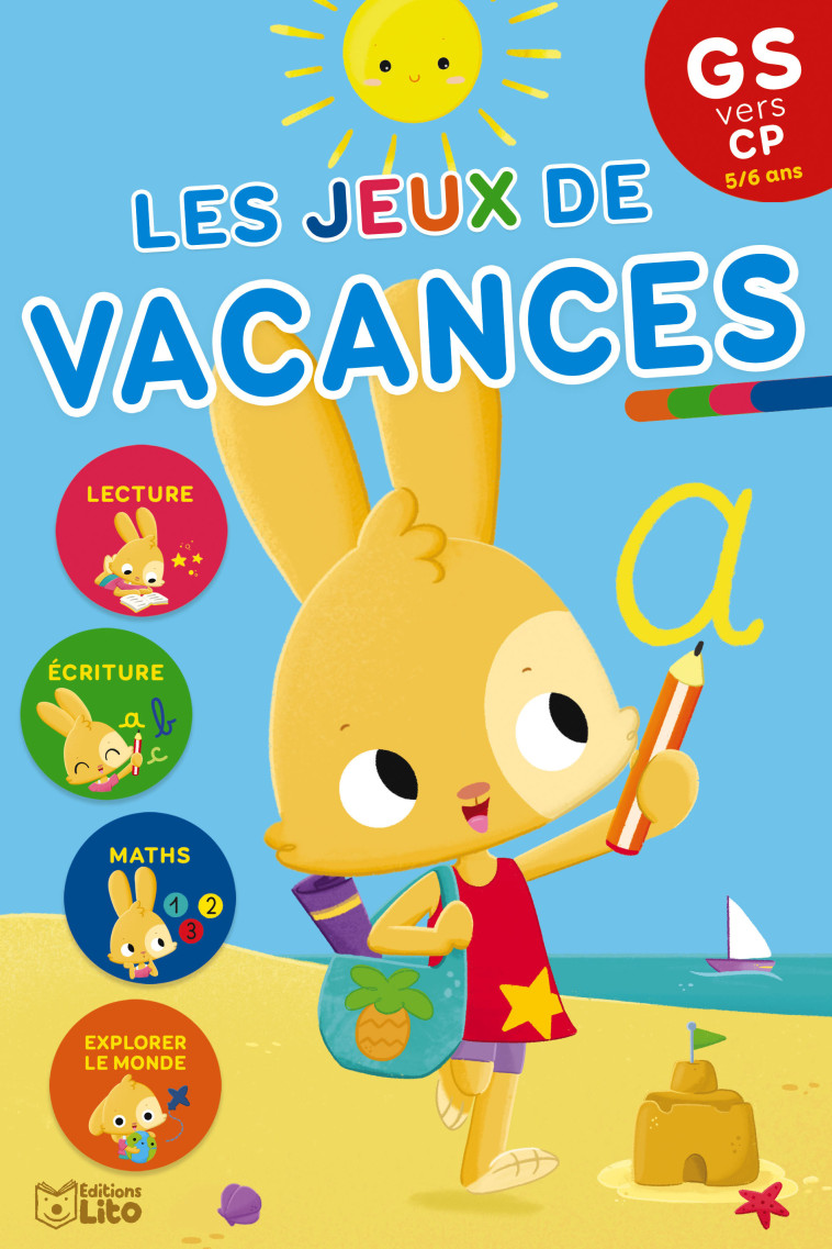 JEUX DE VACANCES GRANDE SECTION - XXX - LITO