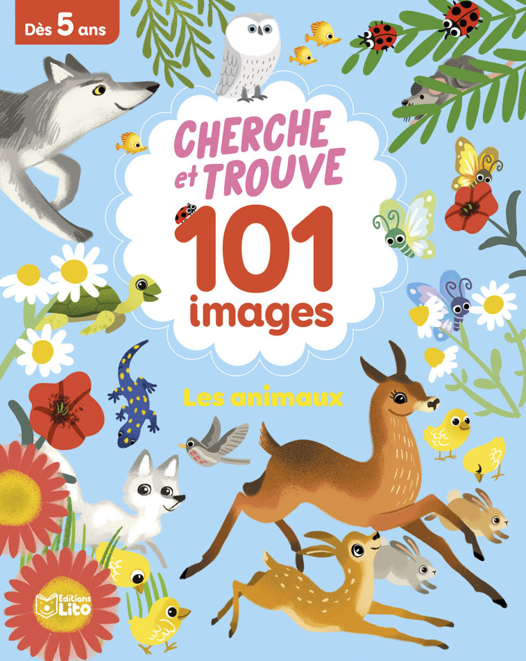 CHERCHE TROUVE 101 IMAGES - LES ANIMAUX - DOGLIANI - LITO