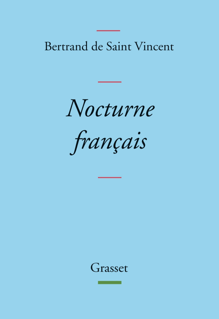 NOCTURNE FRANCAIS - SAINT VINCENT B. - GRASSET