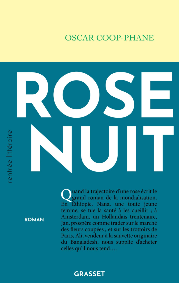 ROSE NUIT - COOP-PHANE OSCAR - GRASSET