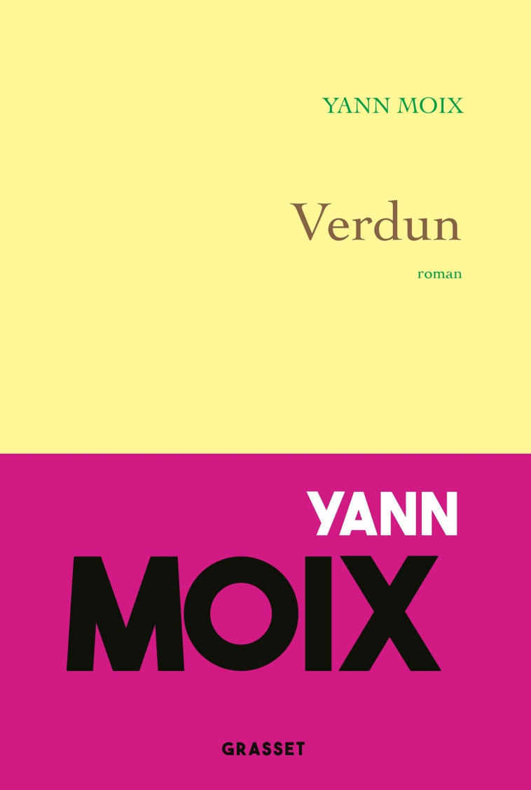 VERDUN - ROMAN - MOIX YANN - GRASSET