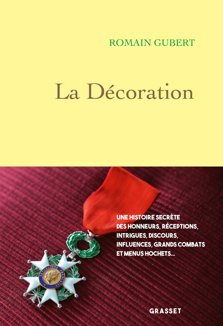 LA DECORATION - GUBERT ROMAIN - GRASSET