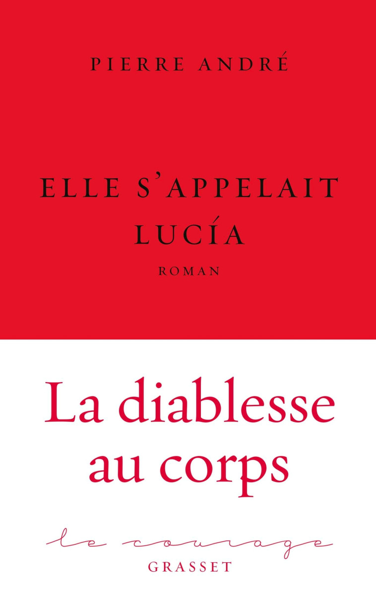 ELLE S'APPELAIT LUCIA - COLLECTION LE COURAGE, DIRIGEE PAR CHARLES DANTZIG - ANDRE PIERRE - GRASSET