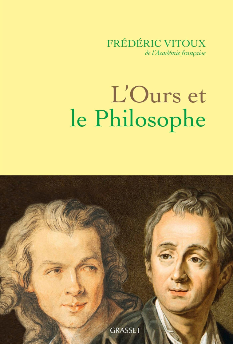 L'OURS ET LE PHILOSOPHE - VITOUX FREDERIC - GRASSET