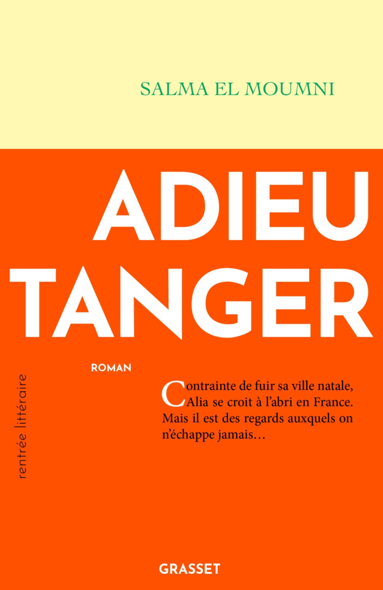 ADIEU TANGER - EL MOUMNI SALMA - GRASSET