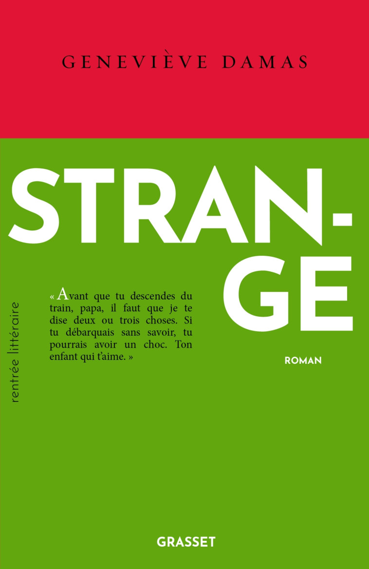 STRANGE - DAMAS GENEVIEVE - GRASSET